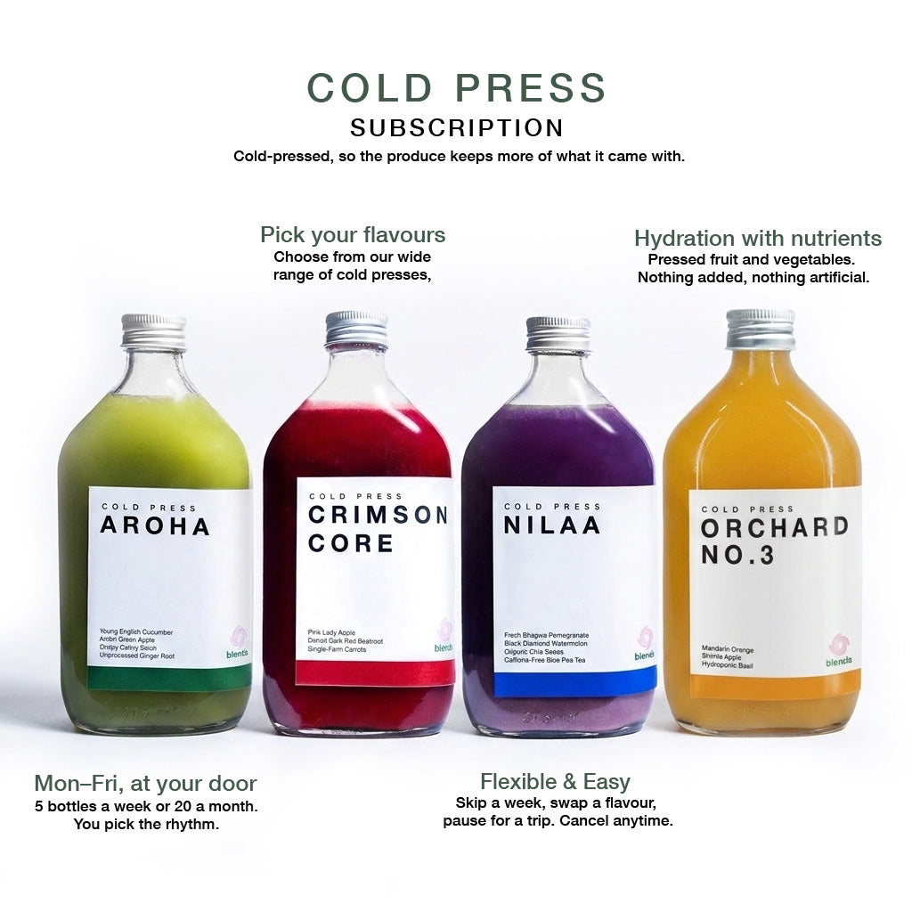 Cold Press Juice Plan