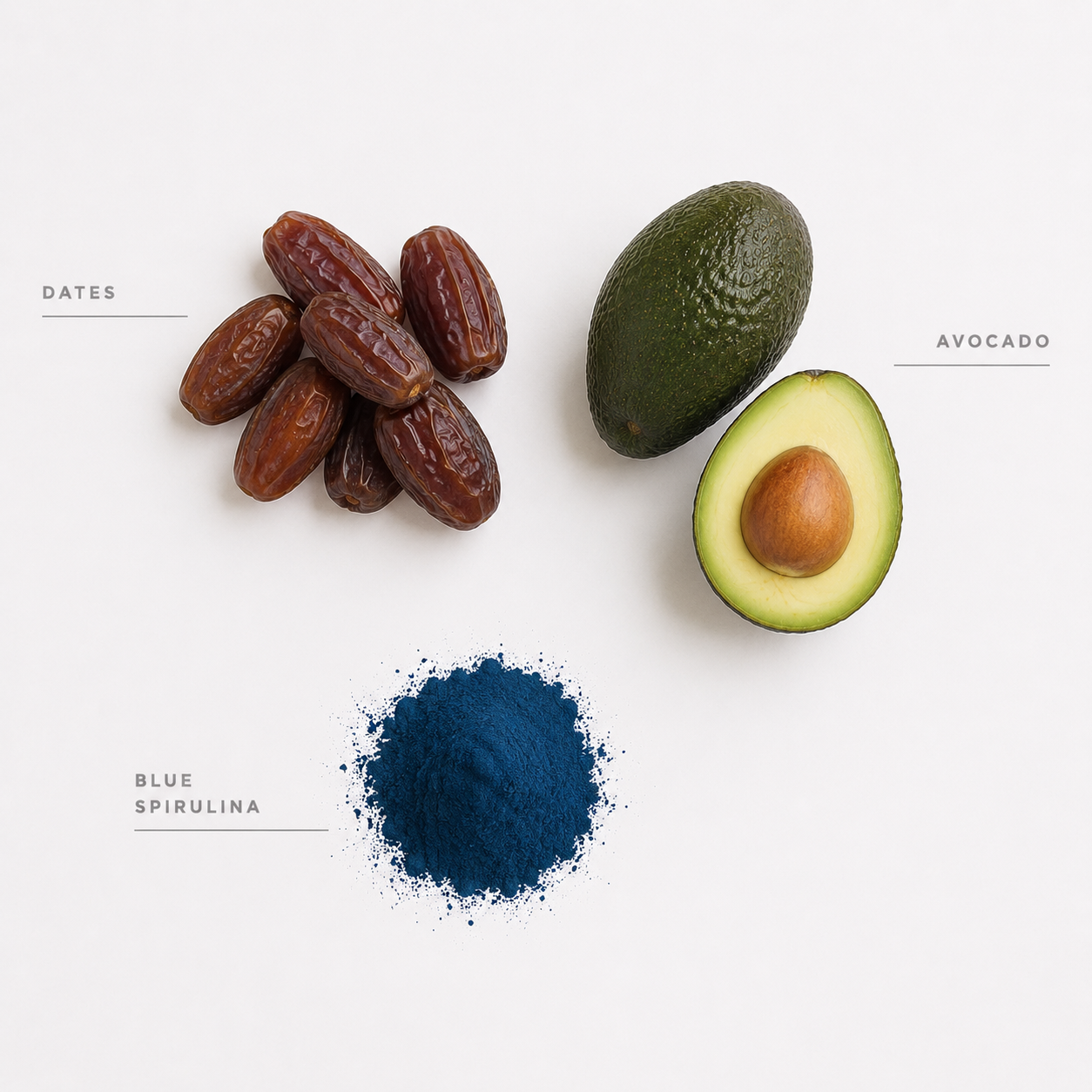 Atlantis - Blue Spirulina Avocado Smoothie - 440ml